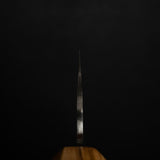 Takeshi Saji STRIX Tsuchime Santoku 165mm Olivewood Handle