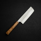 Takeshi Saji STRIX Tsuchime 165mm Nakiri Olivewood Handle