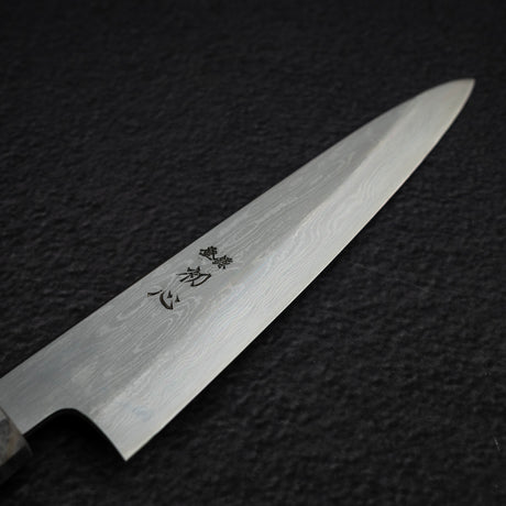 Nakagawa Blue 1 Damascus Petty 150mm Birch Handle