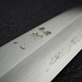 Nakagawa Ginsan Wide Bevel Kasumi Gyuto 210mm Ebony Handle