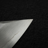 Nakagawa Ginsan Wide Bevel Kasumi K-tip Gyuto 210mm Ebony Handle