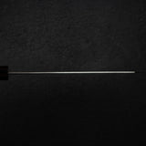 Nakagawa Ginsan Wide Bevel Kasumi K-tip Gyuto 210mm Ebony Handle