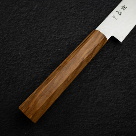 Hatsukokoro Ryuhyo SG2 Damascus Petty 150mm Olivewood Handle