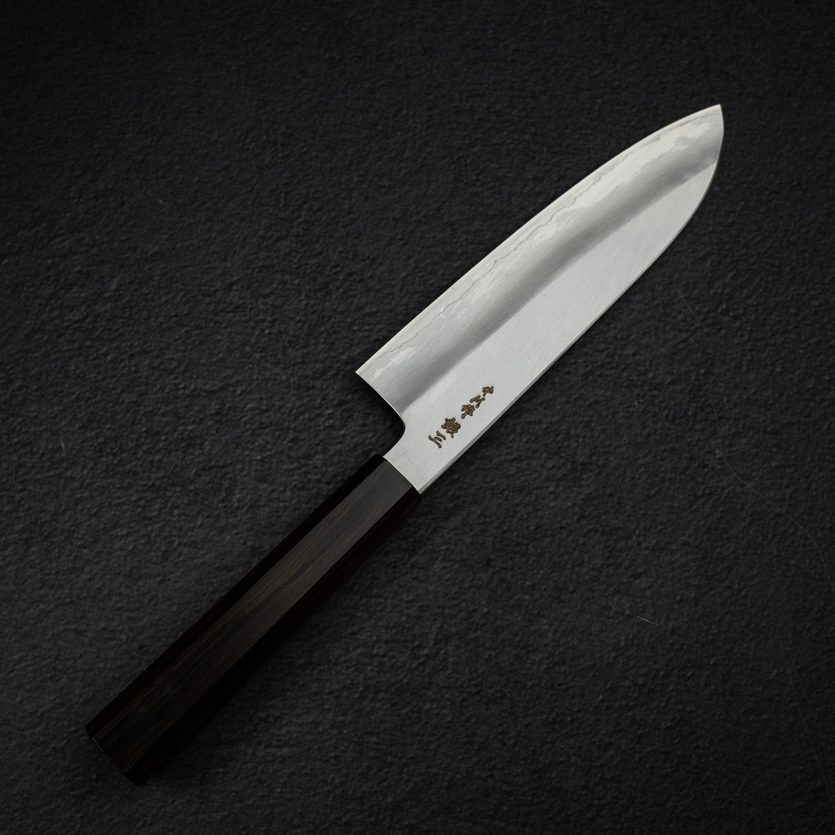 Nakagawa Ginsan Wide-bevel Santoku 170mm