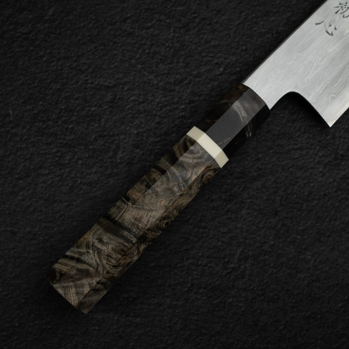 Nakagawa Blue 1 Damascus K-tip Gyuto 255mm Birch Handle