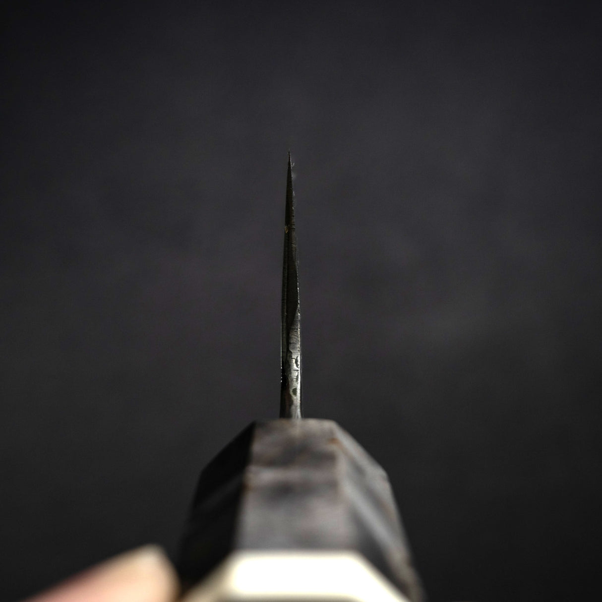 Nakagawa Blue 1 Damascus K-tip Gyuto 255mm Birch Handle