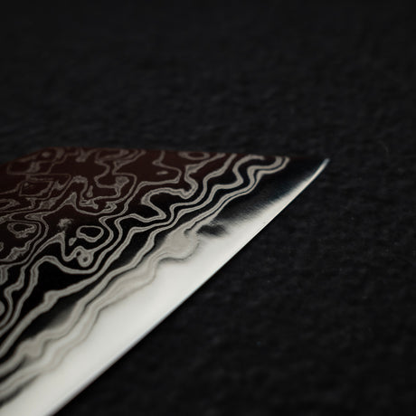 Hatsukokoro Ginga ATS34 Damascus Bunka 180mm