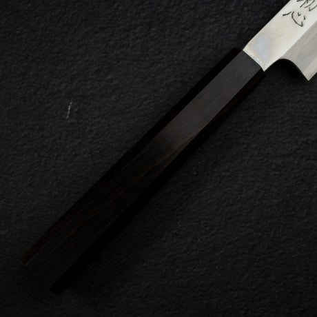 Hatsukokoro FAXR2 Powdered Steel K-tip Yanagiba 300mm Mirror Polish Ebony