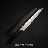 Hatsukokoro FAXR2 Powdered Steel K-tip Yanagiba 300mm Mirror Polish Ebony