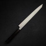 Hatsukokoro FAXR2 Powdered Steel K-tip Yanagiba 300mm Mirror Polish Ebony