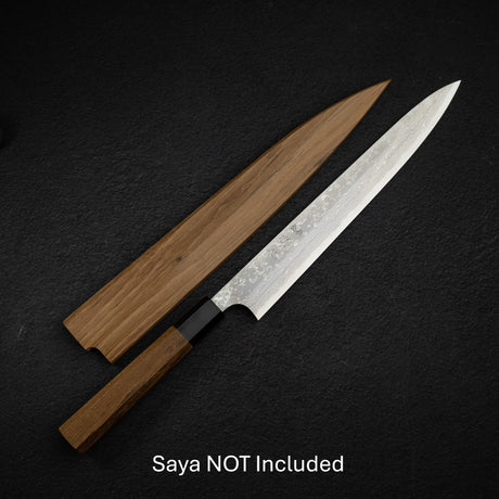 Hatsukokoro x Yoshihiro Yauji Blue 2 Damascus Yanagiba 270mm