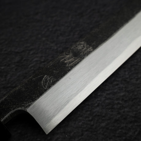 Hatsukokoro x Myojin Shirasagi Blue 2 Kurouchi Yanagiba 240mm