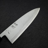 初心 x 直人作 Shirasagi White 2 出刃 195mm