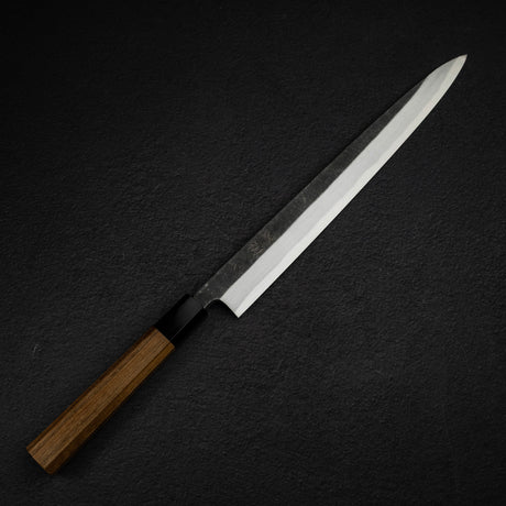 Hatsukokoro x Myojin Shirasagi Blue 2 Kurouchi Yanagiba 300mm