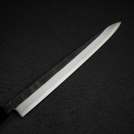 Hatsukokoro x Myojin Shirasagi Blue 2 Kurouchi Yanagiba 300mm