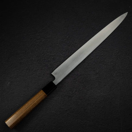 Hatsukokoro x Myojin Shirasagi Blue 2 Kurouchi Yanagiba 300mm