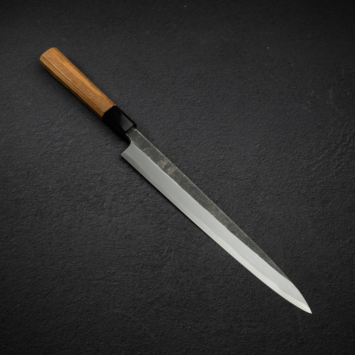 Hatsukokoro x Myojin Shirasagi Blue 2 Kurouchi Yanagiba 270mm