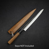 Hatsukokoro x Myojin Shirasagi Blue 2 Kurouchi Yanagiba 270mm