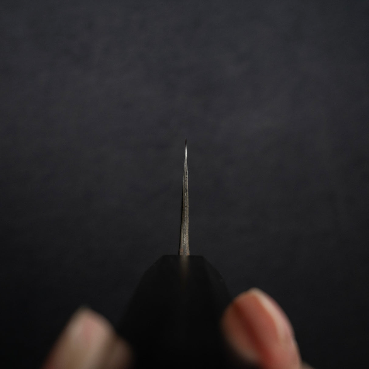 安立 青紙超級 槌目黑打 三德刀 170mm