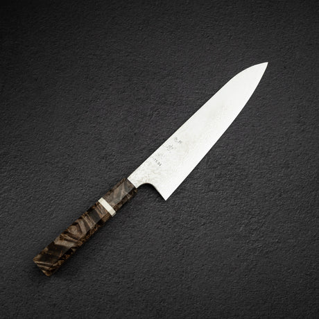 初心銀河 ATS34 大馬士革牛刀 210mm