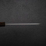 Hatsukokoro Hayabusa Ginsan Santoku 180mm Black Chacate