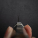 Nigara Anmon SG2 Raindrop Damascus Petty 120mm Birch Handle