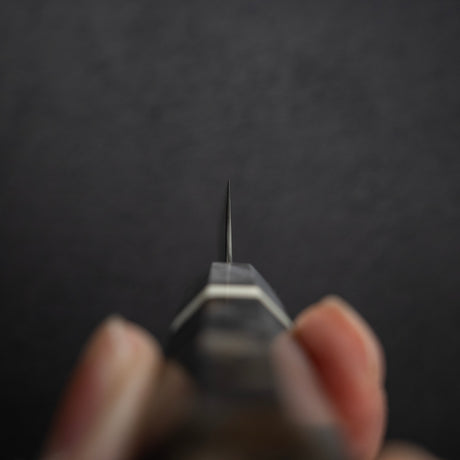 Nigara Anmon SG2 雨滴大馬士革 Petty 120mm 樺木手柄