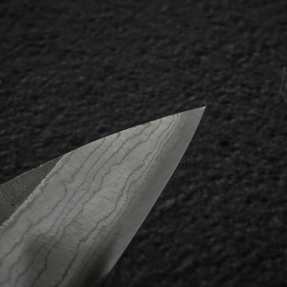 初心雲影 藍色 2 黑內大馬士革牛刀 210mm 黑色 Chacate 手柄