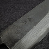 初心雲影 藍色 2 黑內大馬士革牛刀 210mm 黑色 Chacate 手柄