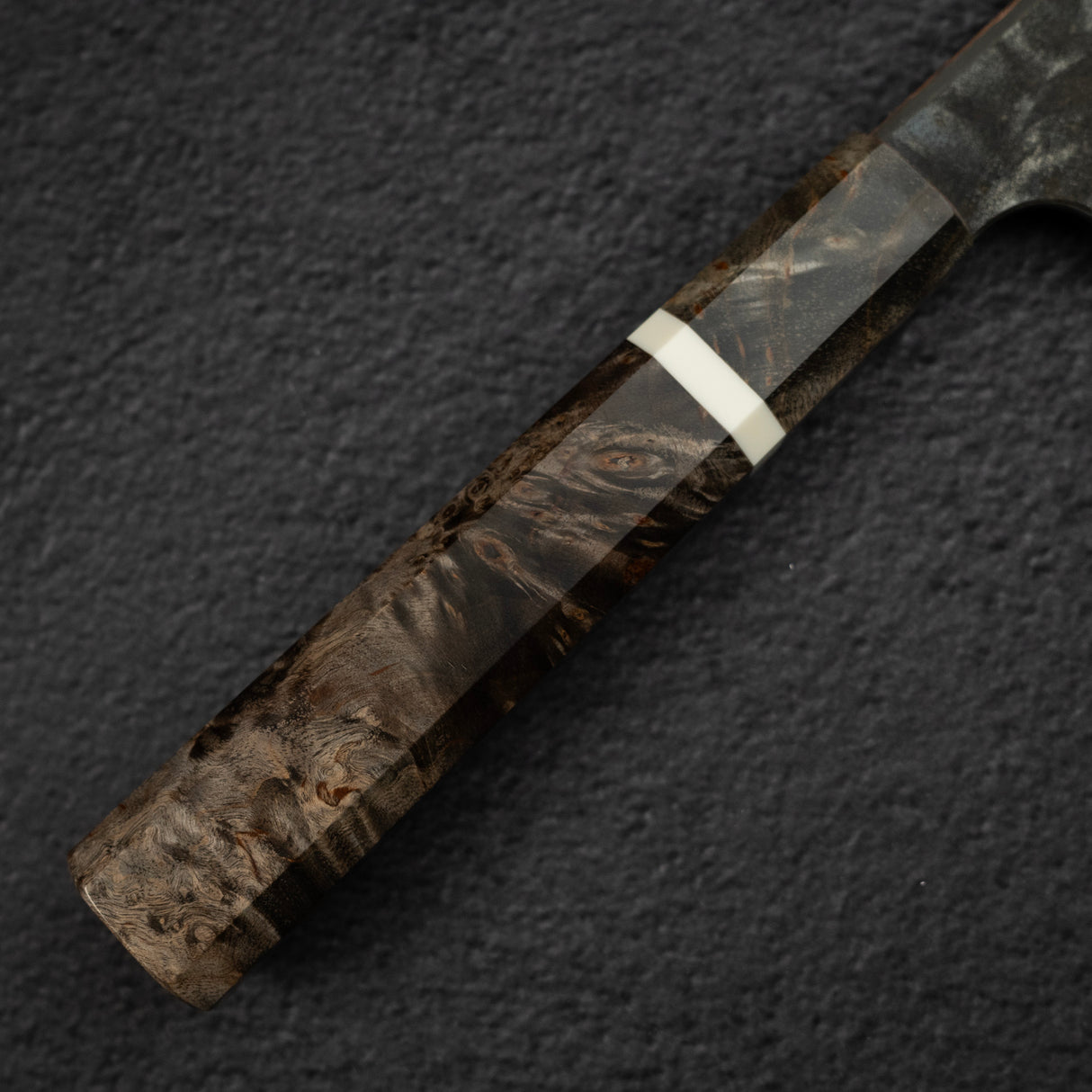 Hatsukokoro x Nigara Yorokobi SLD Copper Damascus K-tip Gyuto 210mm Birch Handle