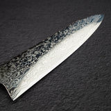 Hatsukokoro Ginga ATS34 Damascus Santoku 180mm