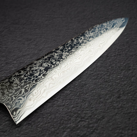 初心 銀河 ATS34 大馬士革 三德刀 180mm