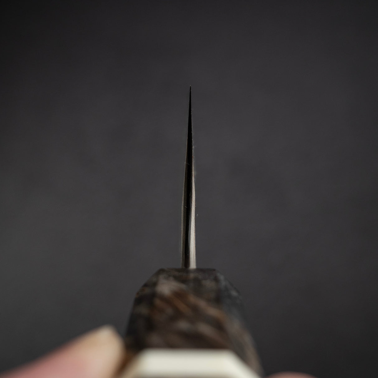 初心 x Nigara Irodori Blue 2 彩虹大馬士革 三德 180mm