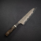 Hatsukokoro x Nigara Irodori Blue 2 Rainbow Damascus Gyuto 210mm