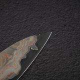 Hatsukokoro x Nigara Irodori Blue 2 Rainbow Damascus Gyuto 210mm