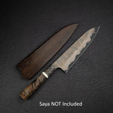 Hatsukokoro x Nigara Irodori Blue 2 Rainbow Damascus Gyuto 210mm