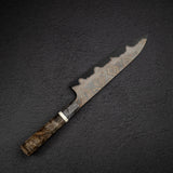 Hatsukokoro x Nigara Irodori Blue 2 Rainbow Damascus Gyuto 210mm