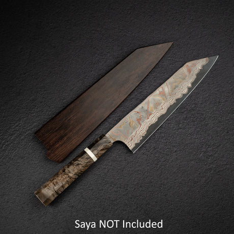 初心 x Nigara Irodori Blue 2 彩虹大馬士革 K-tip Gyuto 240mm