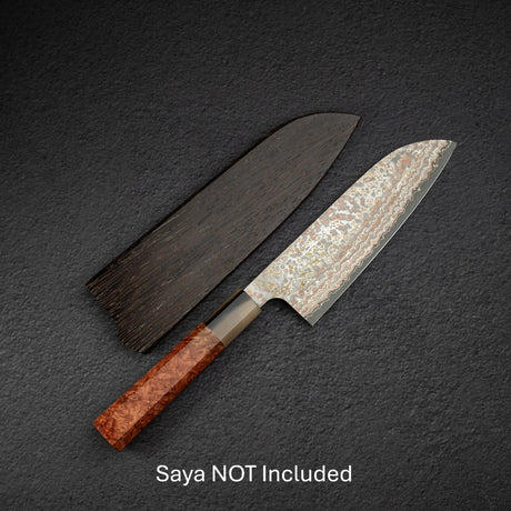 佐治武士 VG10 彩虹大馬士革蝕刻 三德刀 165mm