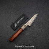 Takeshi Saji VG10 Rainbow Damascus Etched Paring 90mm