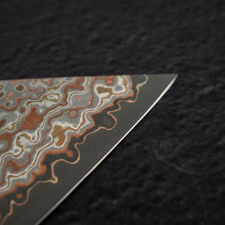 佐治武士 VG10 彩虹大馬士革蝕刻 文化刀 165mm