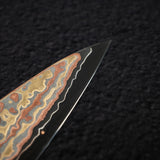 Hatsukokoro Hinotori V-Toku 2 Sujihiki 270mm Rainbow Damascus Finish