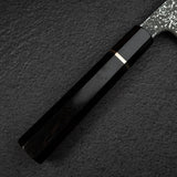 増田 吉秀 青鋼一號 黑染 大馬士革 牛刀 240mm