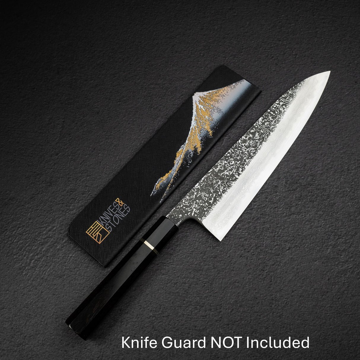 増田 吉秀 青鋼一號 黑染 大馬士革 牛刀 240mm