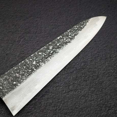 Masuda Yoshihide Blue 1 Kurozome Damascus Gyuto 220mm