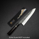 Masuda Yoshihide Blue 1 Kurozome Damascus Gyuto 220mm