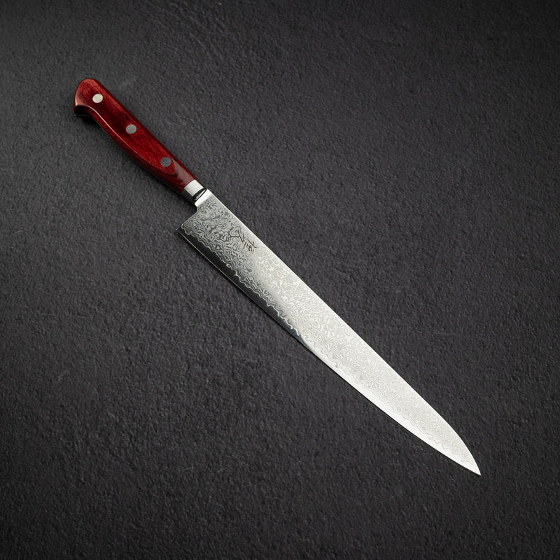 Tsunehisa VG10 Damascus Sujihiki 240mm