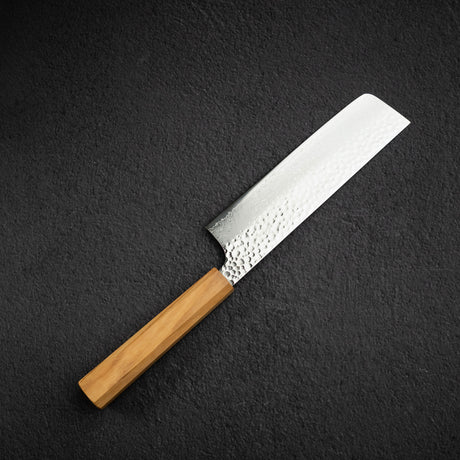 K&S VG10 Tsuchime Damascus Nakiri 180mm