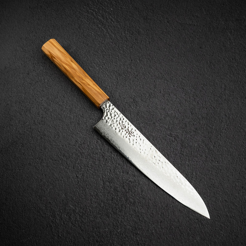 K&S VG10 Tsuchime Damascus Gyuto 210mm