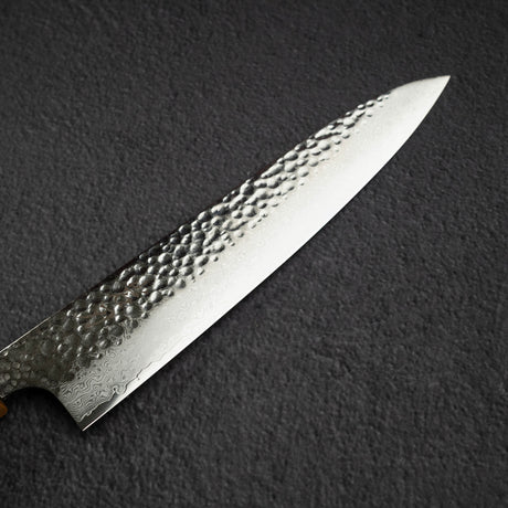 岩刃社 VG10鋼 鎚目 大馬士革 牛刀 210mm
